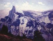 Maurice Braun Yosemite,Evening from Glacier Point, oil painting on canvas